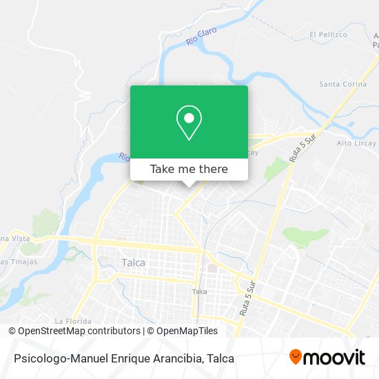 Psicologo-Manuel Enrique Arancibia map