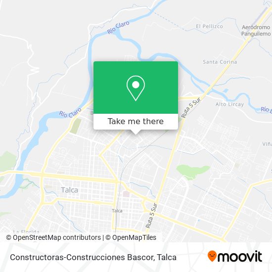 Constructoras-Construcciones Bascor map