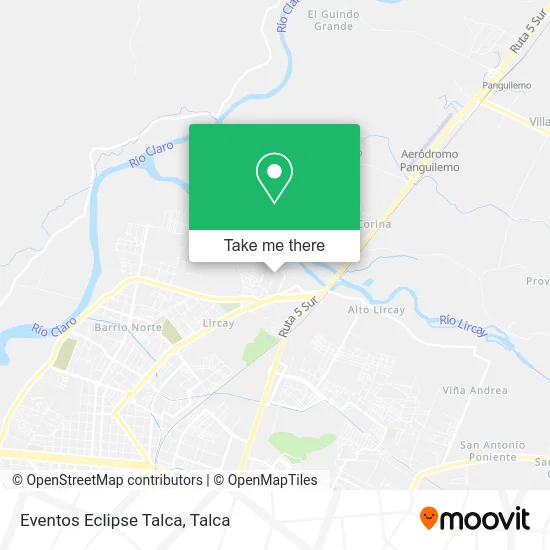 Eventos Eclipse Talca map