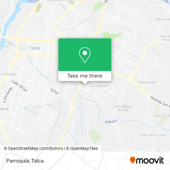Mapa de Parroquia
