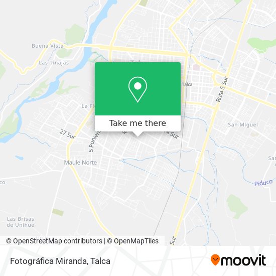 Mapa de Fotográfica Miranda