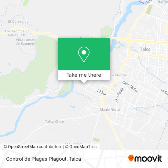 Mapa de Control de Plagas Plagout