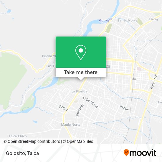 Golosito map