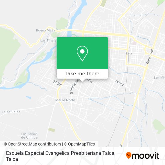 Escuela Especial Evangelica Presbiteriana Talca map