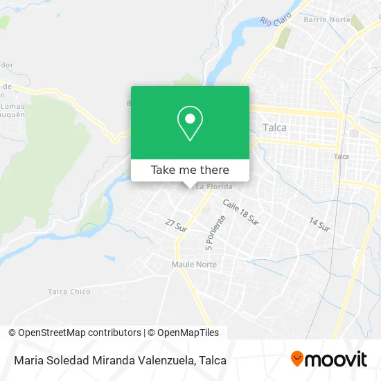 Maria Soledad Miranda Valenzuela map