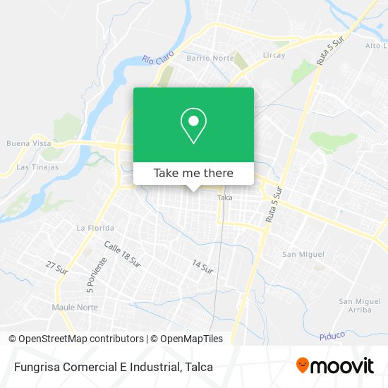 Fungrisa Comercial E Industrial map