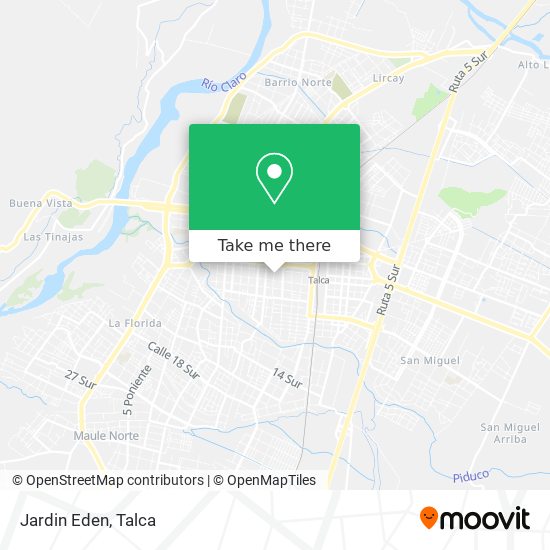 Mapa de Jardin Eden