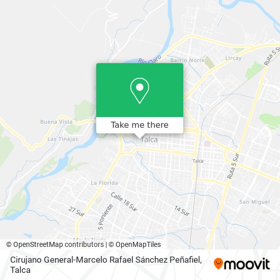 Cirujano General-Marcelo Rafael Sánchez Peñafiel map
