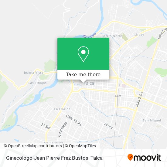 Mapa de Ginecologo-Jean Pierre Frez Bustos