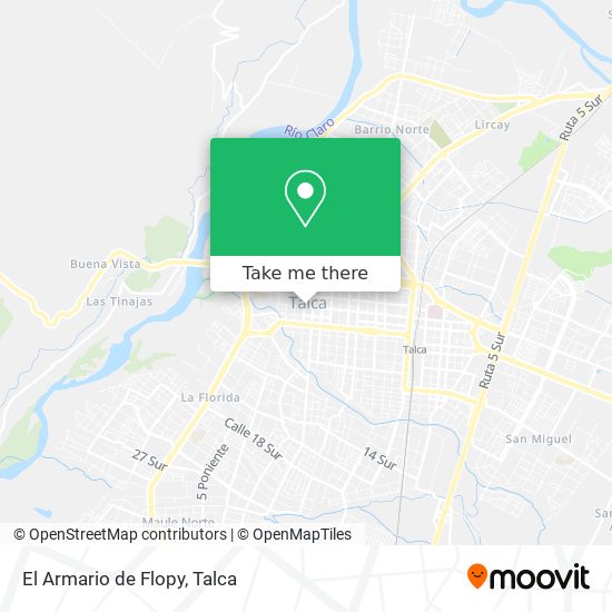 Mapa de El Armario de Flopy