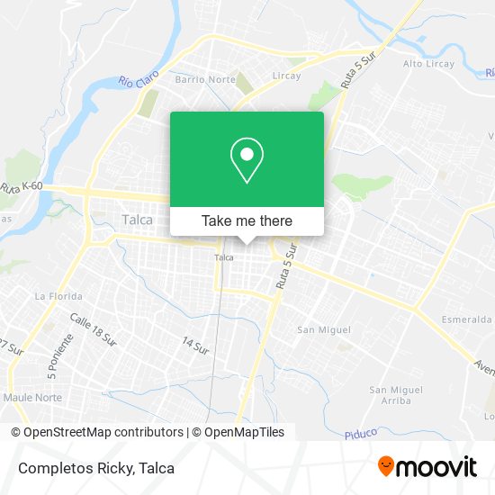 Mapa de Completos Ricky