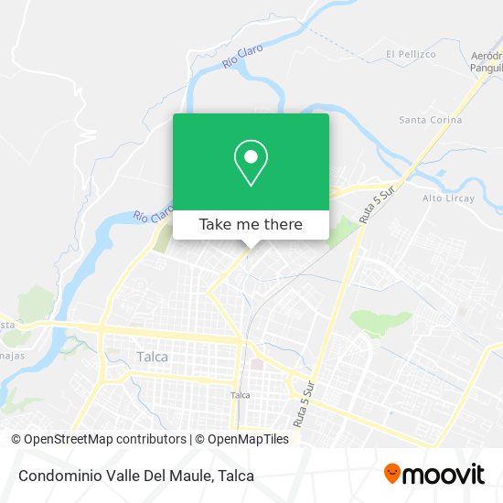 Mapa de Condominio Valle Del Maule