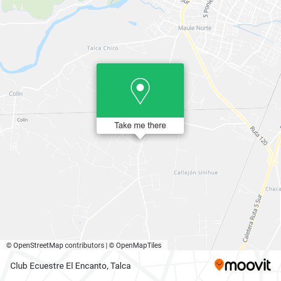 Mapa de Club Ecuestre El Encanto