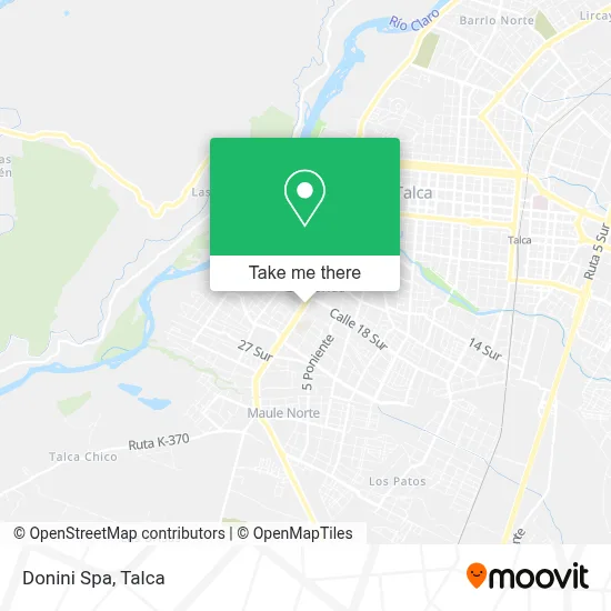Donini Spa map