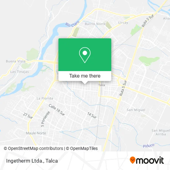 Mapa de Ingetherm Ltda.