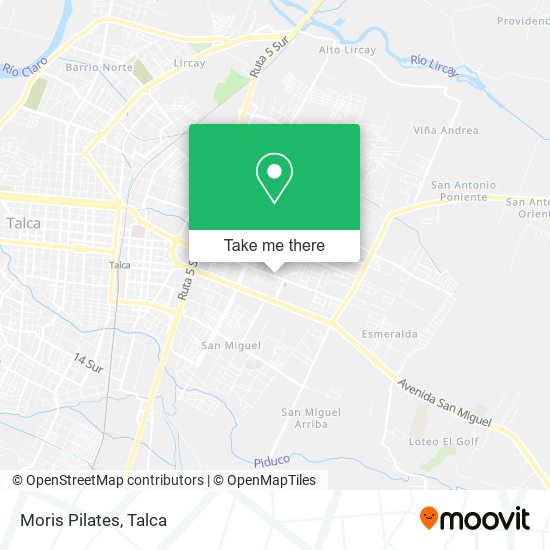 Moris Pilates map