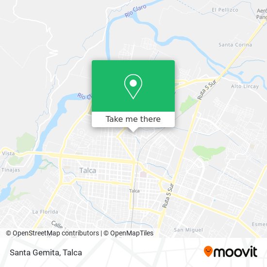 Mapa de Santa Gemita