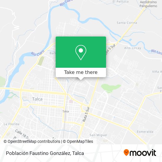 Mapa de Población Faustino González