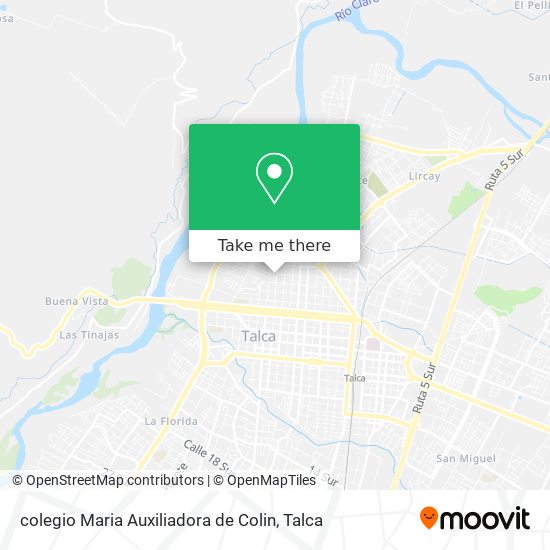 colegio Maria Auxiliadora de Colin map