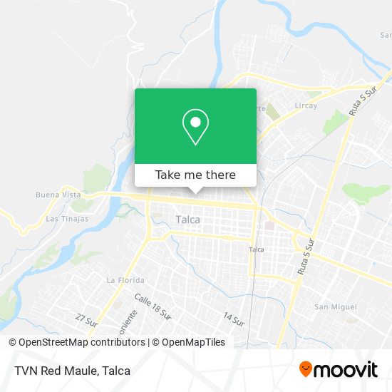 TVN Red Maule map