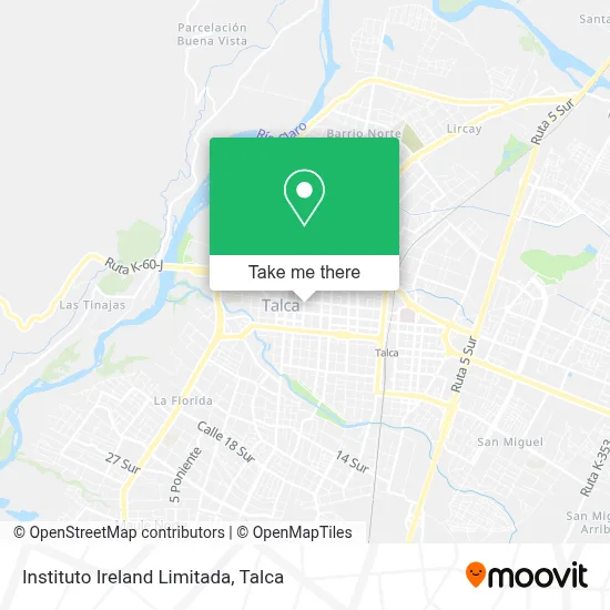 Instituto Ireland Limitada map