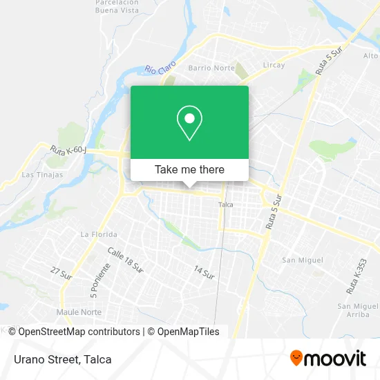 Urano Street map