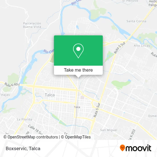 Boxservic map