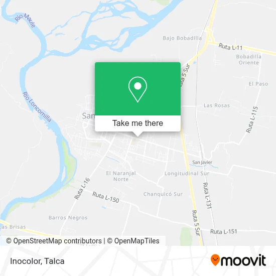 Inocolor map