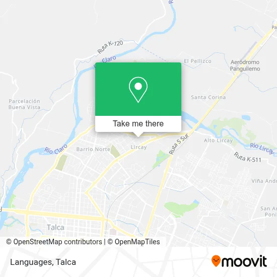 Idiomas map