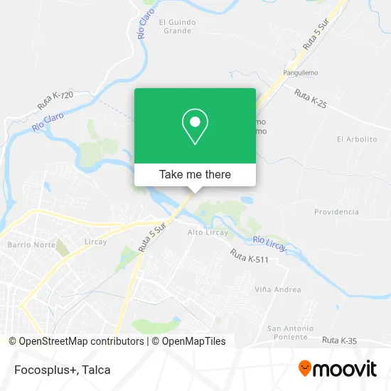 Focosplus+ map