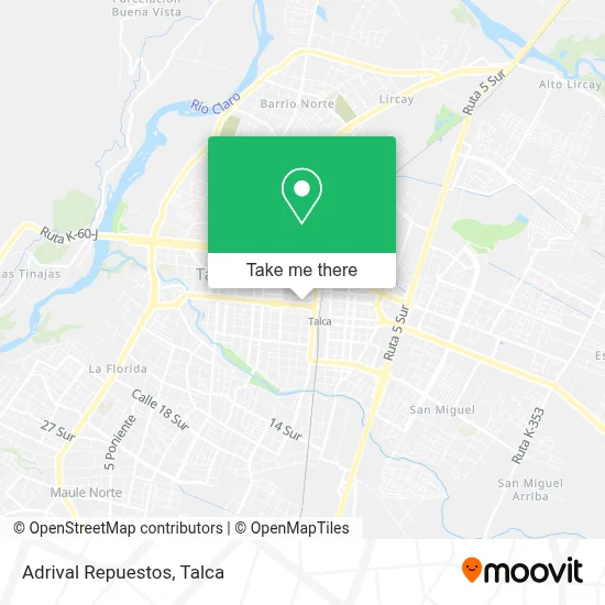 Adrival Repuestos map