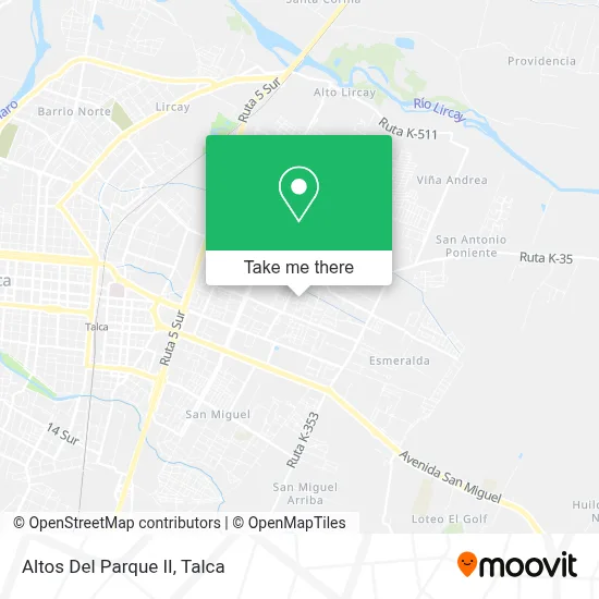 Altos Del Parque II map