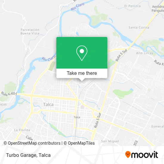 Turbo Garage map