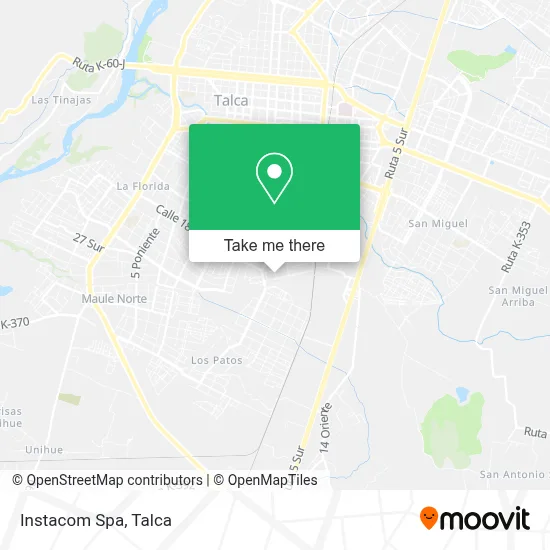 Instacom Spa map