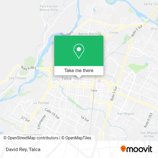 Rey David map