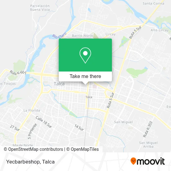 Yecbarbeshop map
