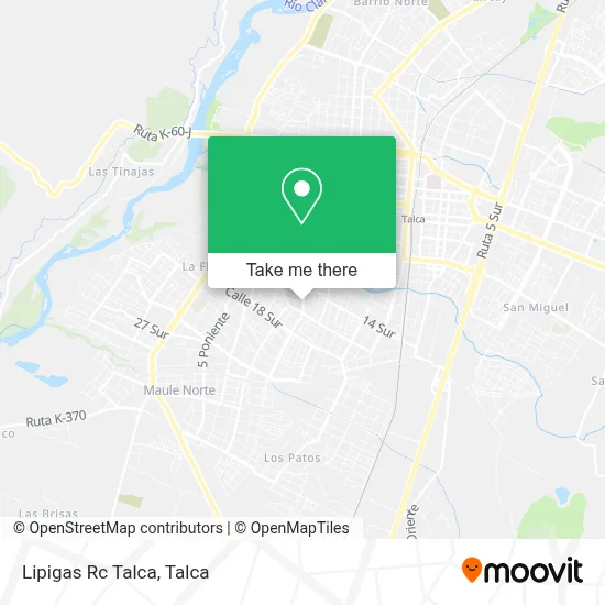 Lipigas Rc Talca map