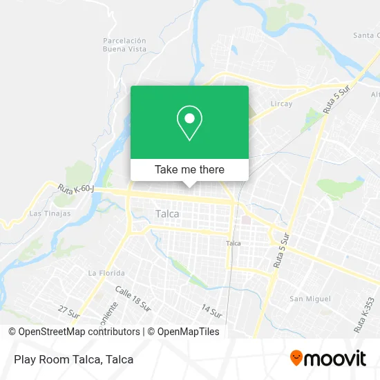 Play Room Talca map