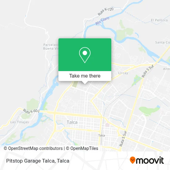 Pitstop Garage Talca map