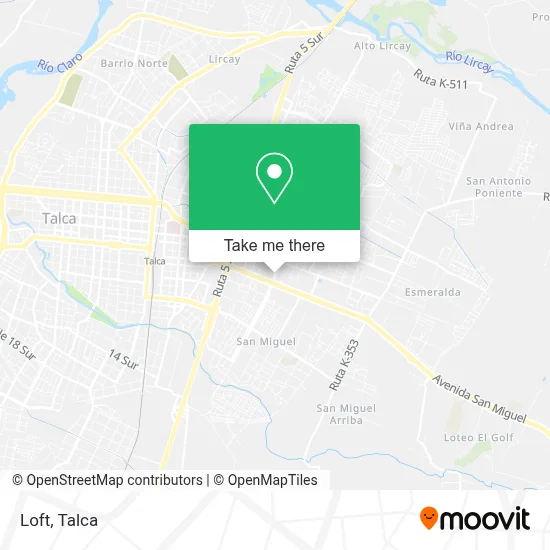 Loft map