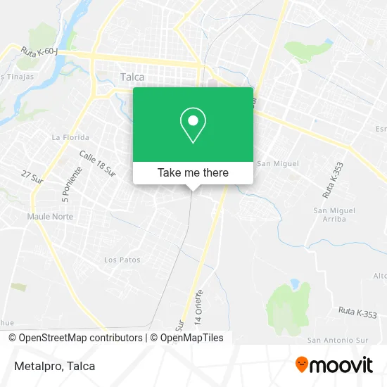 Metalpro map