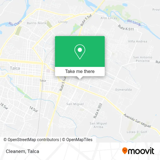 Cleanem map