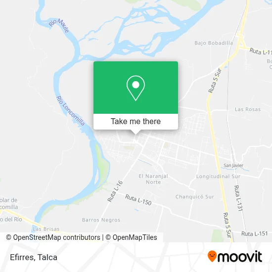 Efirres map