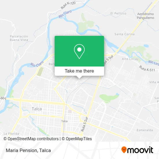 Pension Maria map
