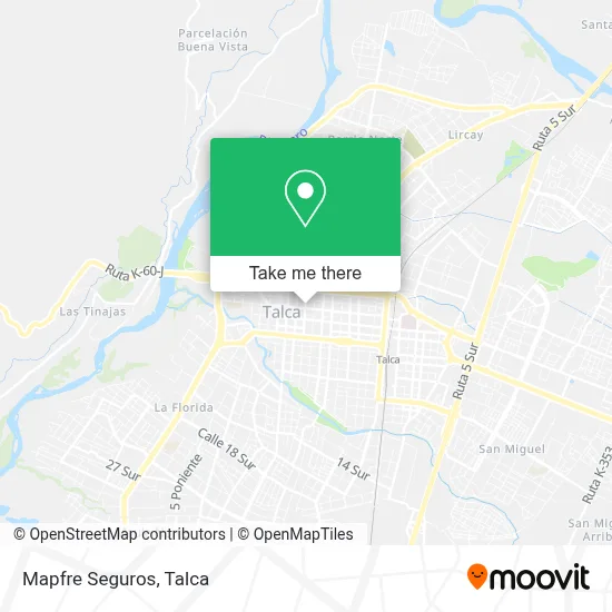 Mapfre Seguros map