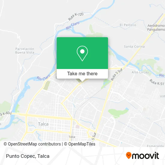 Punto Copec map