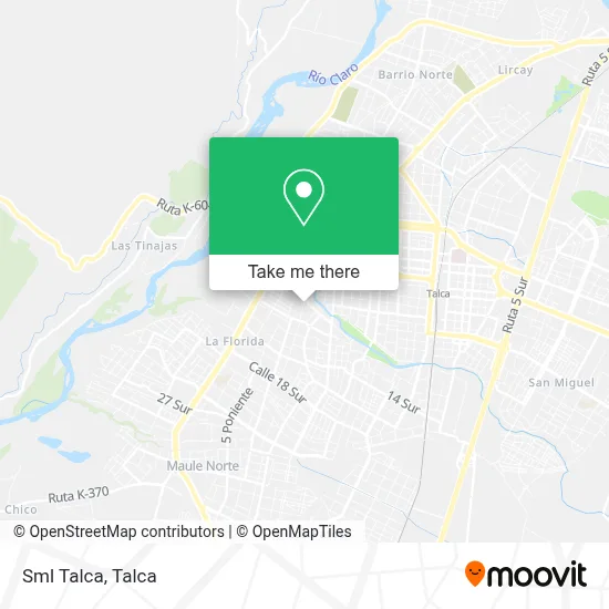 Sml Talca map