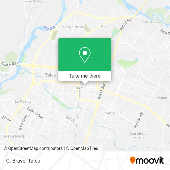 C. Bravo map