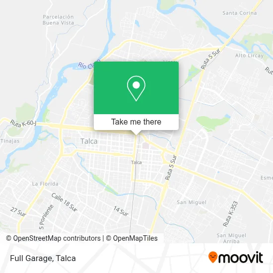 Full Garage map
