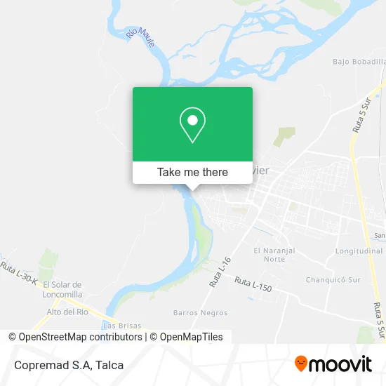 Copremad S.A map